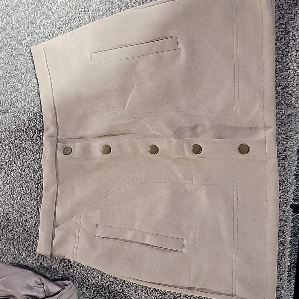 Suede Mini Skirt
